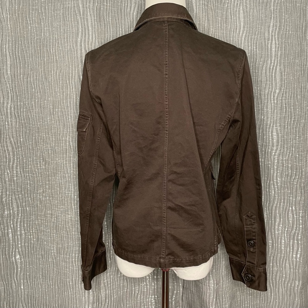 J. Crew brown aged utility jacket - Picture 2 of 9
